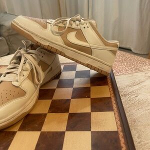 Nike women’s Beige and Cream Sneakers
